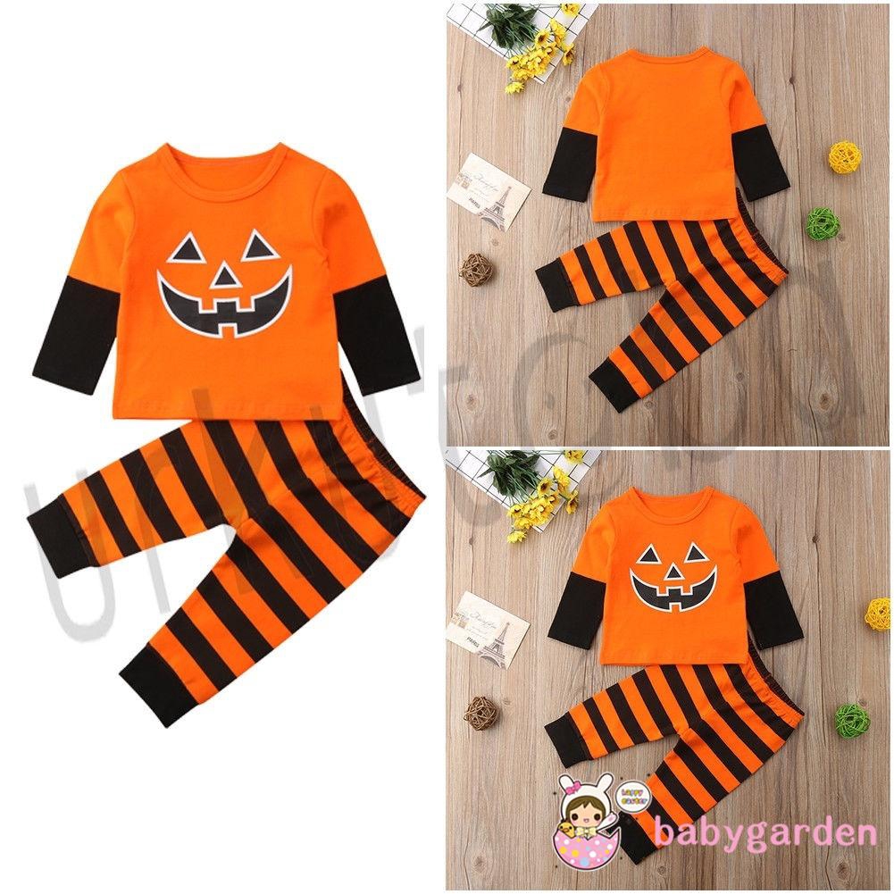 Trang Phục Hóa Trang Halloween Hình Quả Bí Ngô Cho Bé Trai