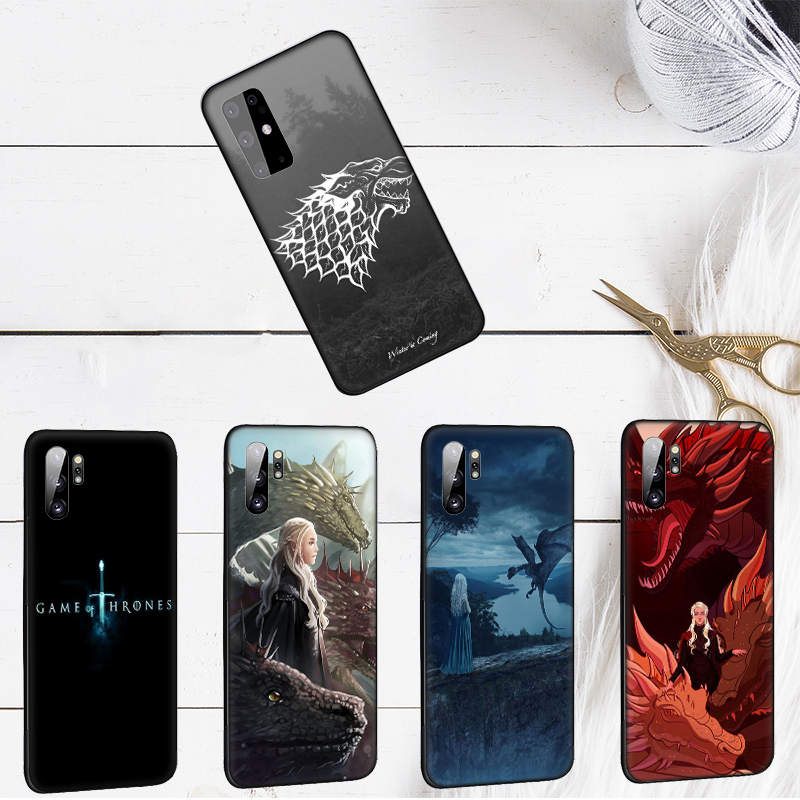 Ốp Điện Thoại Silicon Dẻo Họa Tiết Game Of Thrones Cho Samsung Galaxy S20 Fe Ultra Plus S10E S10 Lite S20 + S20Fe S20Ultra Ns86