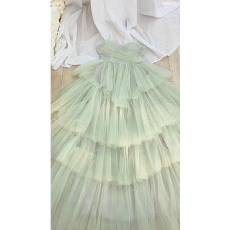 ĐẦM MAXI CUP TẦNG FULL SIZE S/M/L/XL( kèm ảnh khách mặc nhé )