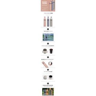Bình giữ nhiệt Lock&Lock Vienna 500ml - màu hồng ánh vàng LHC1430