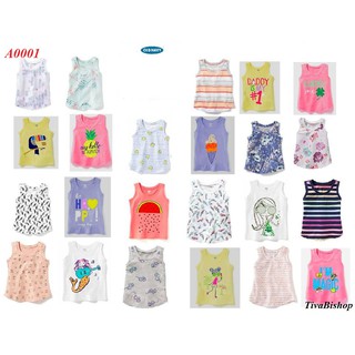 SET 5 ÁO THUN 3 LỖ BÉ GÁI OLD NAVY, Hàng Việt Nam (Mã A0001)