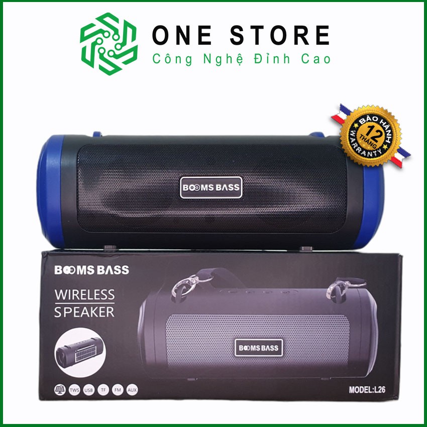 Loa Bluetooth, Loa không dây, loa sử dụng pin năng lượng mặt trời, đài FM Bảo Hành 12 tháng tại ONESTORE BBL26