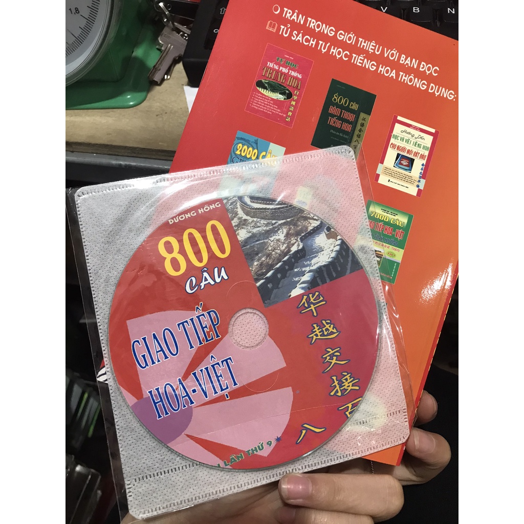 Sách - 800 câu giao tiếp Hoa Việt