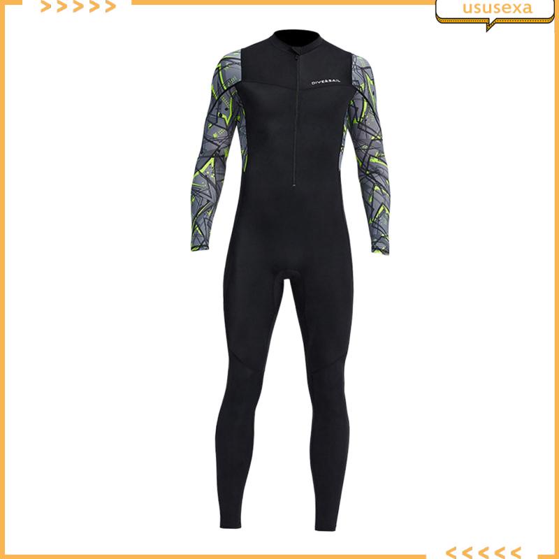 Bộ Đồ Lặn Một Mảnh Có Khóa Kéo Trước Siêu Co Giãn Cho Nam