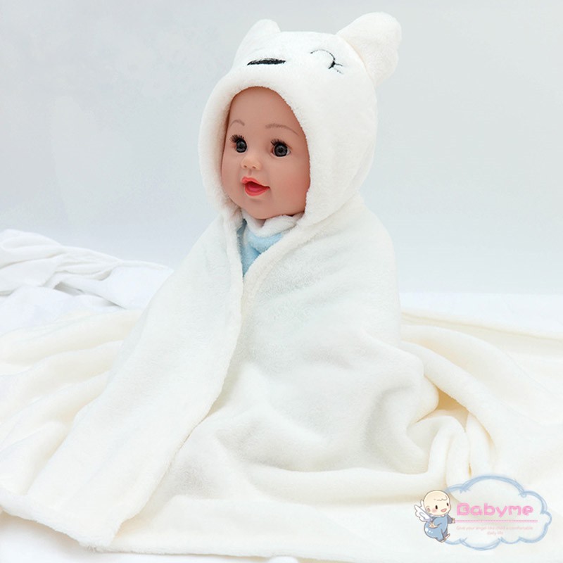 Khăn bọc tắm bằng cotton mềm mại cho bé