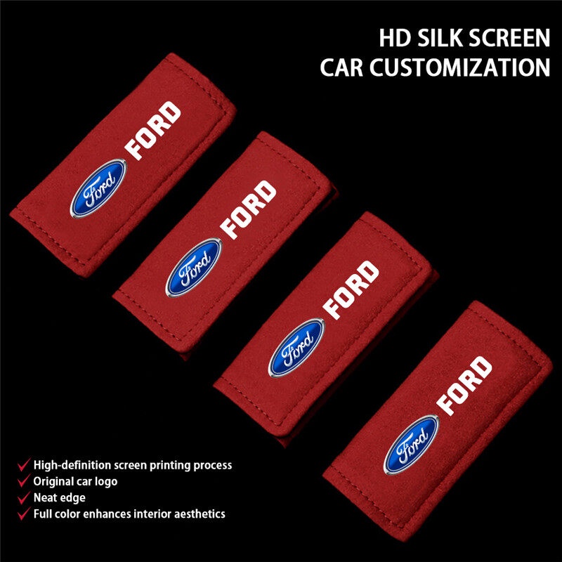 Set 2 Bọc Bảo Vệ Tay Nắm Cửa Xe Hơi Ford Fiesta F-150 Everest Escape Focus 2 3 4 MK2 MK3 MK4 Ranger C-MX