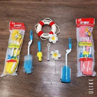 Bộ cọ rửa bình sữa và núm ti 5 chi tiết