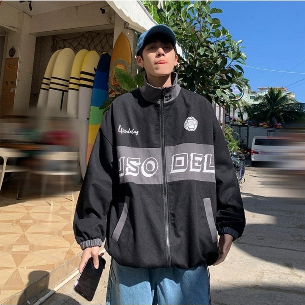 Áo khoác kaki nam nữ ulzzang streetstyle Deli AKK10 jacket unisex form rộng basic hottrend chất vải dày mềm ARROW