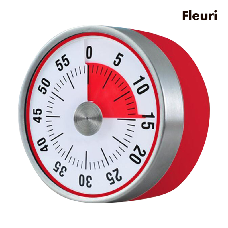 Đồng Hồ Hẹn Giờ Nấu Ăn Hình Tròn 3 Inch Tiện Dụng Cho Nhà Bếp