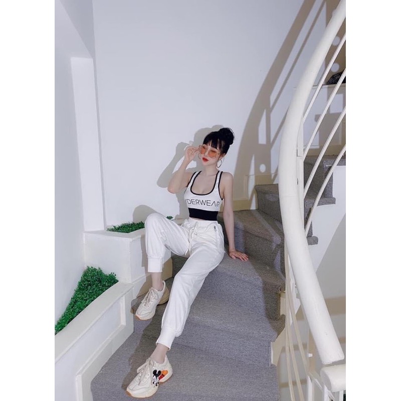 áo balo in chữ thể thao thời trang