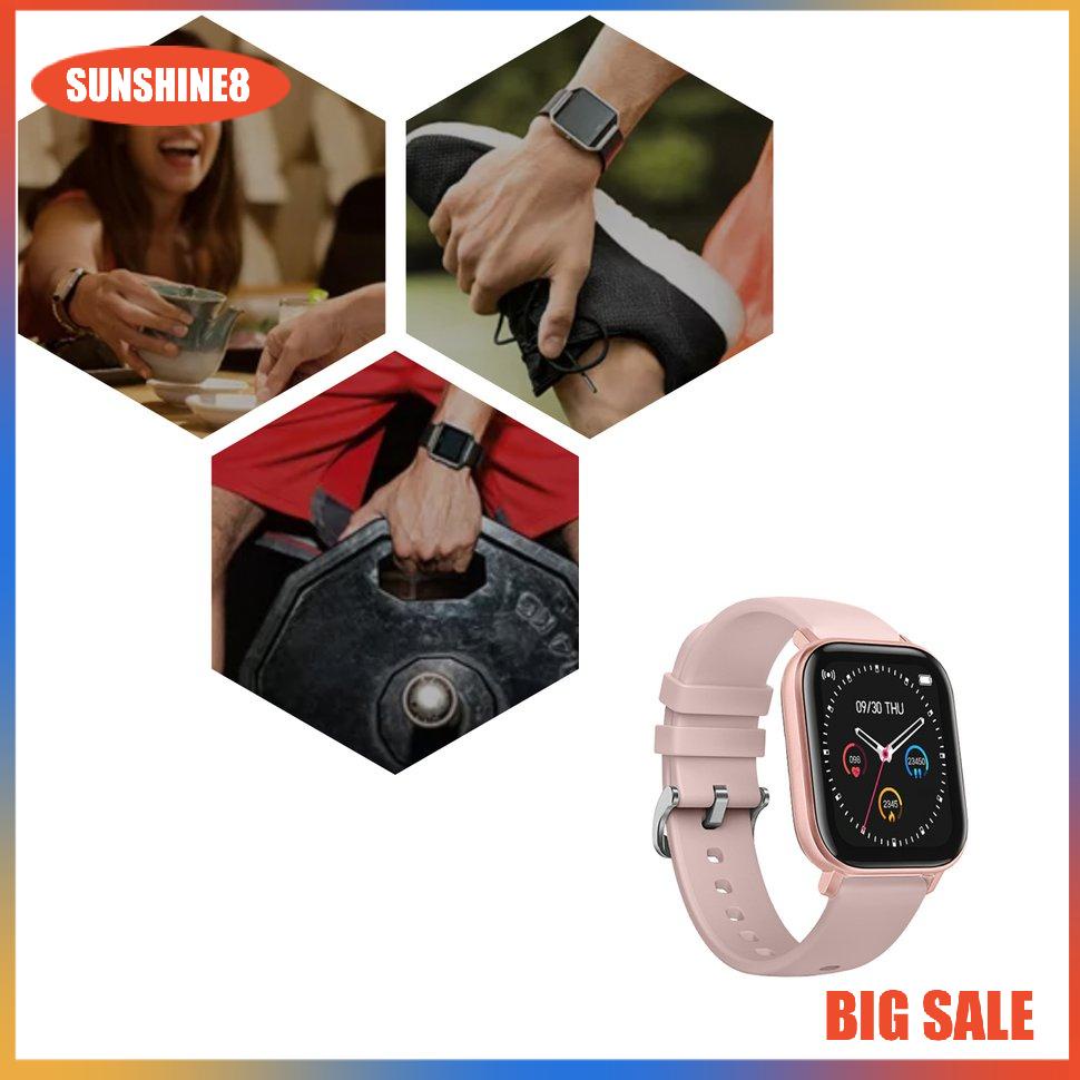【SUN】P8 Đồng hồ thông minh Smart Watch  Ip67 Chống nước 1,4 inch Toàn màn hình Đồng hồ thể thao thông minh tinh tế