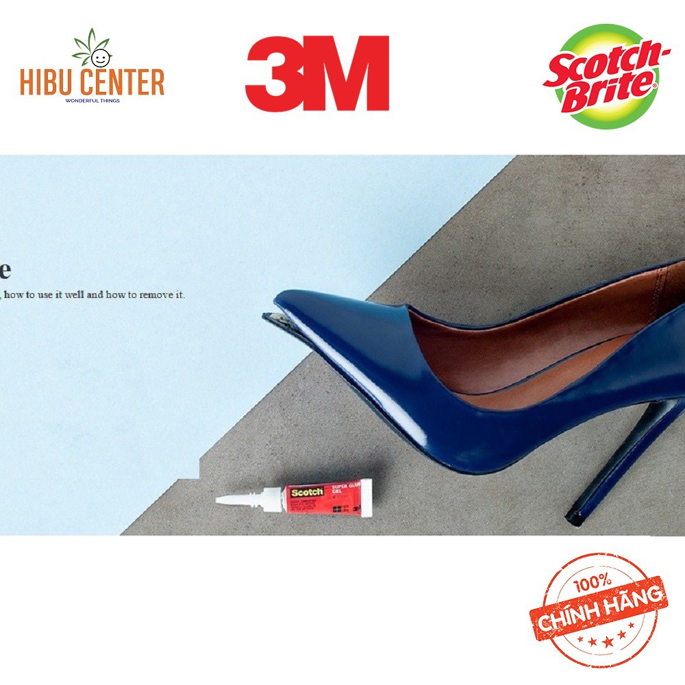 Keo Siêu Dính 3M Scotch Ad113 2g Supper Glue – Hàng Chính Hãng - Hibucenter