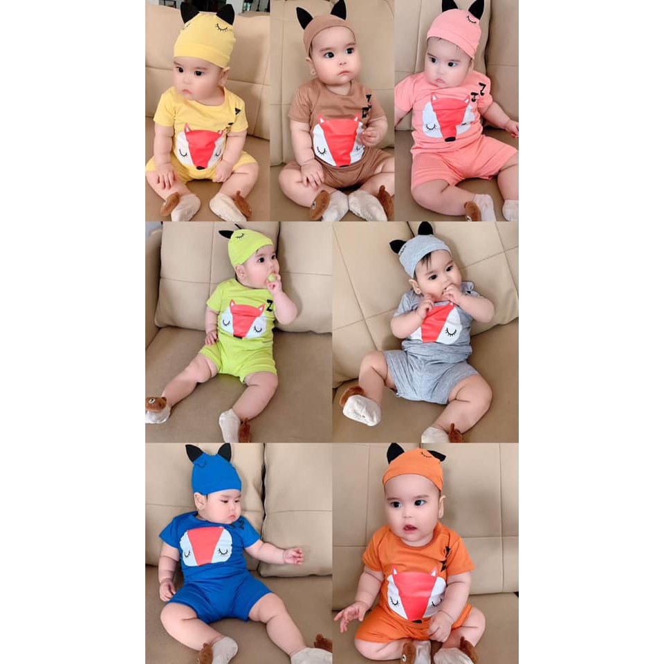 Bộ cáo KÈM MŨ siêu kute cho bé yêu - BCSS