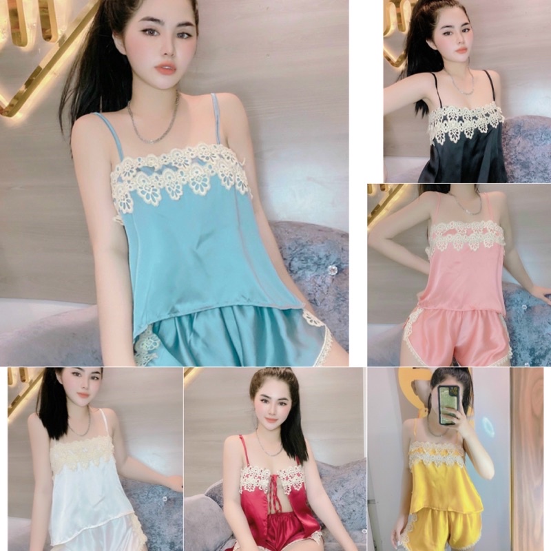 Bộ Ngủ Phối Ren