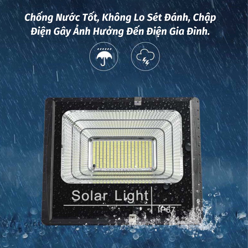 Đèn Năng Lượng Mặt Trời Siêu Sáng Đèn Led Năng Lượng Mặt Trời Chống Nước Den Duy Thắng