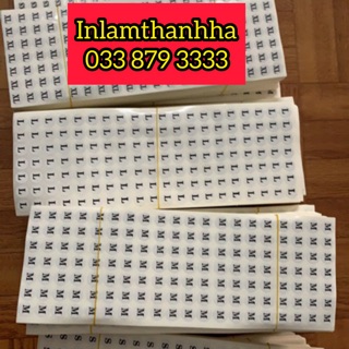 50 tờ tem size quần áo 140tem/tờ