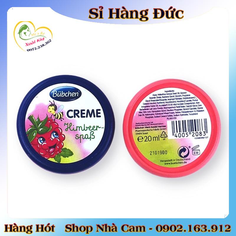 [auth] Kem dưỡng ẩm cho da Bubchen 20ml dùng được cho trẻ sơ sinh [Hot]