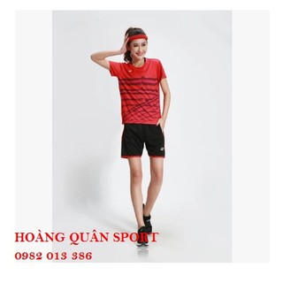Áo cầu lông nữ Yonex 3065 ( trắng - đỏ - vàng - đen )