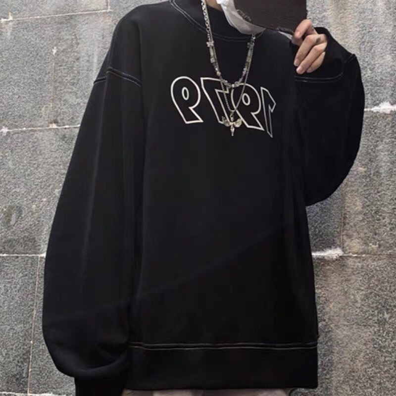 Áo Nỉ Sweater 1979 Cổ Cao 3 Phân Form To Rộng <65kg Chất Nỉ Ngoại Unisex Nam Nữ