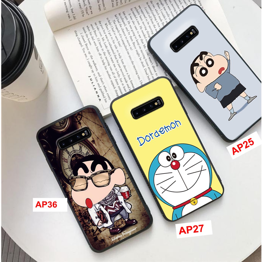 ỐP LƯNG SAMSUNG S10-SAMSUNG S10 PLUS-SAMSUNG 10 5G-SAMSUNG S10 E  IN HÌNH DOREAMON CỰC HOT 2021