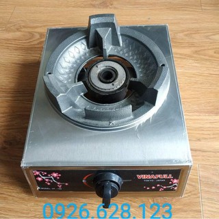 Bếp Ga Công Nghiệp Gia Đình, Bếp Gas Công Nghiệp Mini Vinafull, Bếp Ga Công Nghiệp Inox, Toàn Thân INOX, Kiềng Gang Đúc