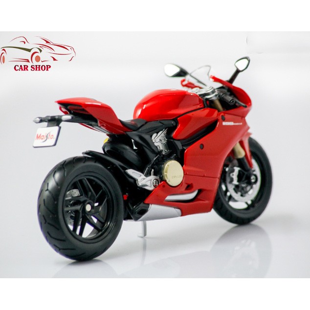 Xe mô hình mô tô Ducati 1199 Panigale tỉ lệ 1:18 hãng Maisto