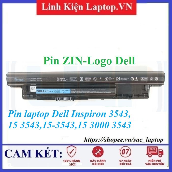 ⚡Pin laptop Dell Inspiron 3543,15 3543,15-3543,15 3000 3543