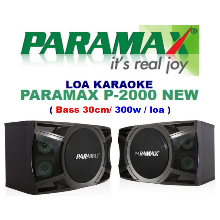 LOA PARAMAX P 2000 NEW GIÁ TỐT.