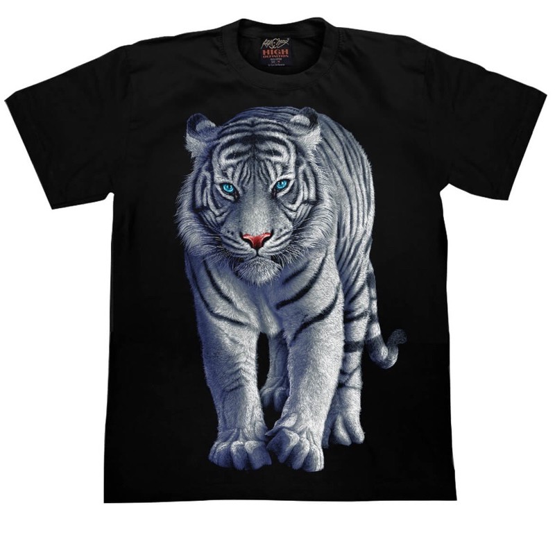 Áo Thun Thái 3D -Bạch Hổ1