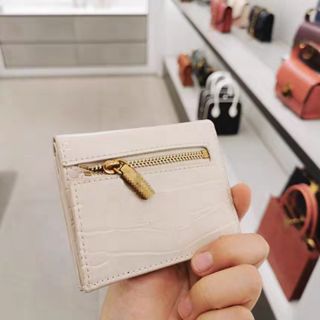 Ví nữ da cá sấu OBAGGY ví mini đựng tiền