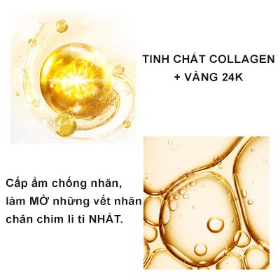 Mặt nạ mắt ❤️𝑭𝒓𝒆𝒆𝒔𝒉𝒊𝒑❤️ Nạ mắt vàng collagen Bioaqua. Hộp 60 miếngchính hãng nội địa trung