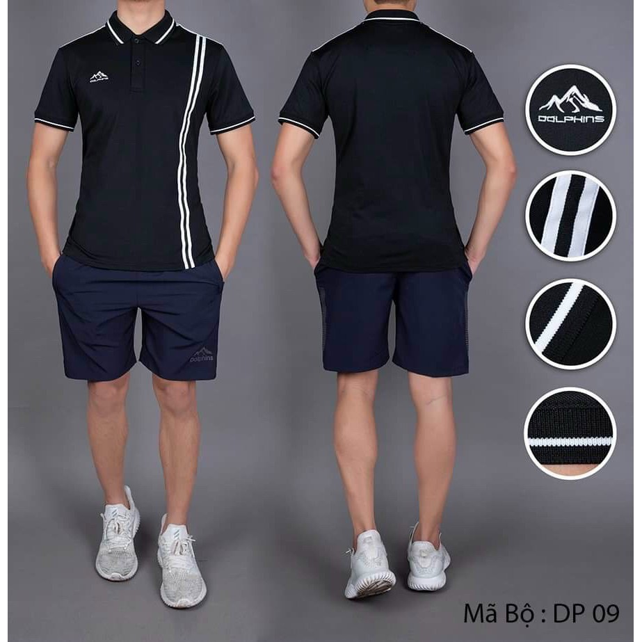 Áo polo nam cao cấp - Áo thể thao nam ngắn tay có cổ mẫu mới - Thể thao VNXK