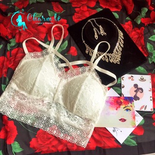 Bralette dây chéo thân dài