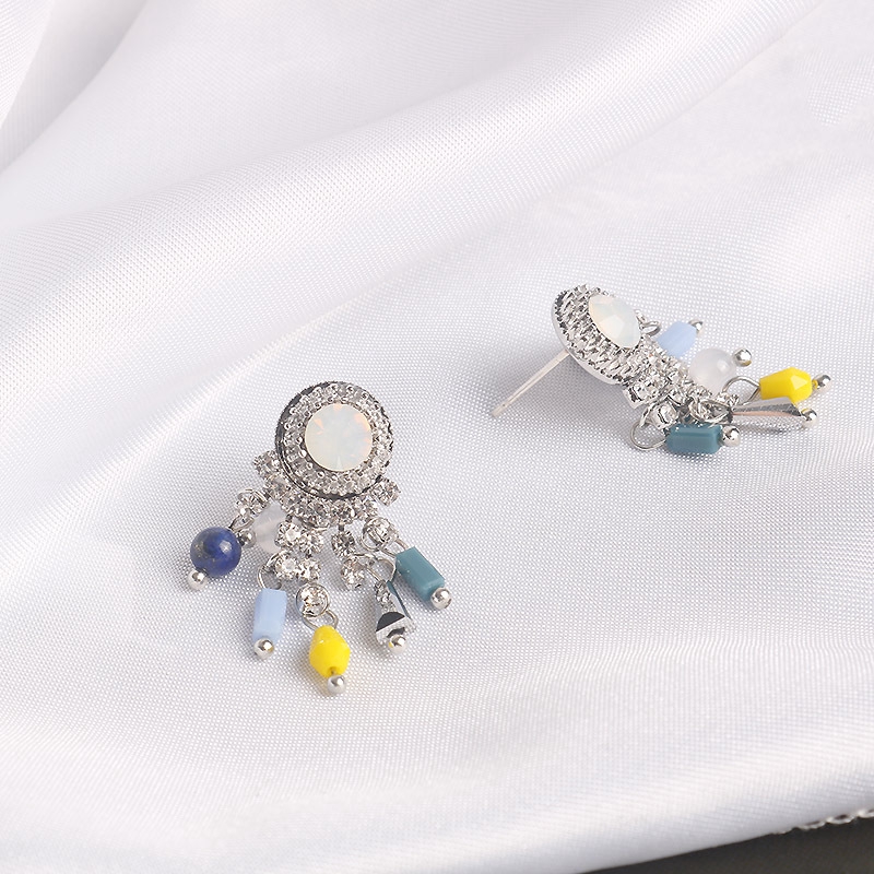 Khuyên tai hợp kim phong cách bohemian xinh xắn thời trang