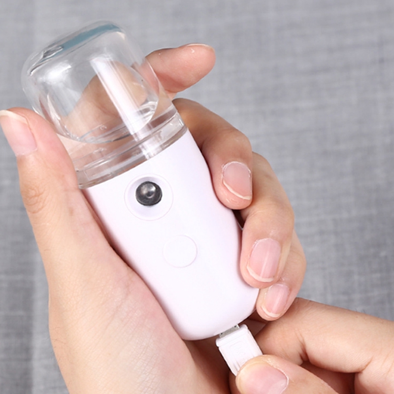 Máy phun sương nano dưỡng ẩm chăm sóc da mặt 30ml mini sạc USB nhỏ gọn