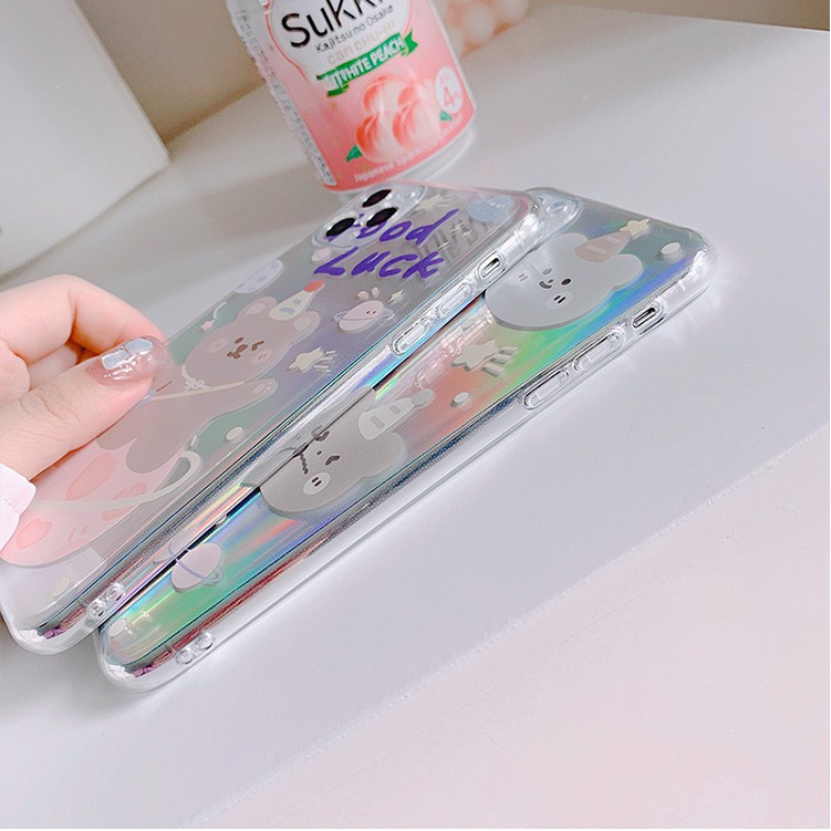 Ốp lưng iphone Gấu đội mũ phản quang 5/5s/6/6plus/6s/6splus/7/7plus/8/8plus/x/xr/xs/11/12/pro/max/plus/promax | BigBuy360 - bigbuy360.vn