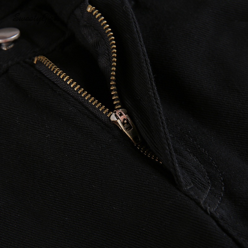 Quần jeans dài lưng cao dáng ôm in họa tiết da rắn màu sắc tương phản thời trang cho nữ