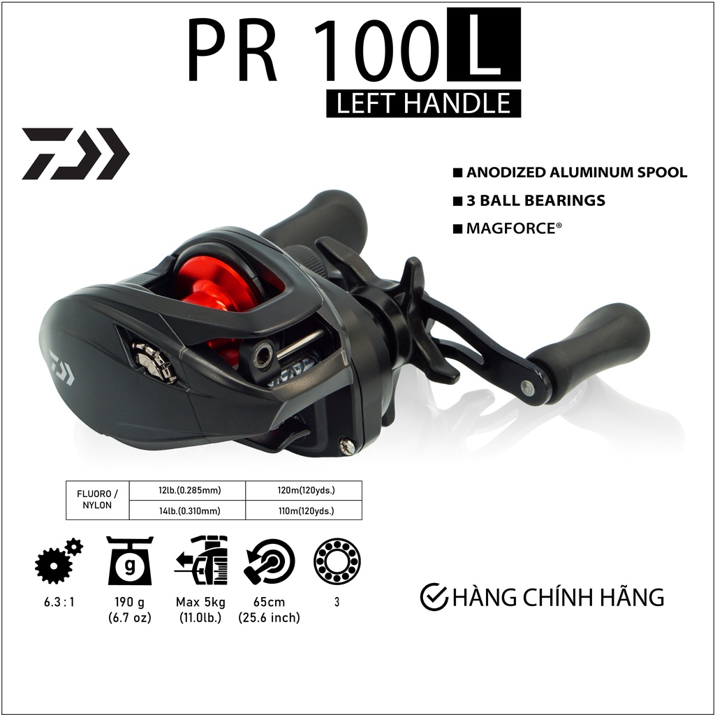 MÁY CÂU NGANG DAIWA PR 100 / PR 100L