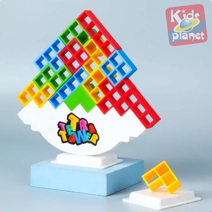Đồ chơi xếp hình thăng bằng thông minh Tetra Tower  đồ chơi giáo dục cho bé
