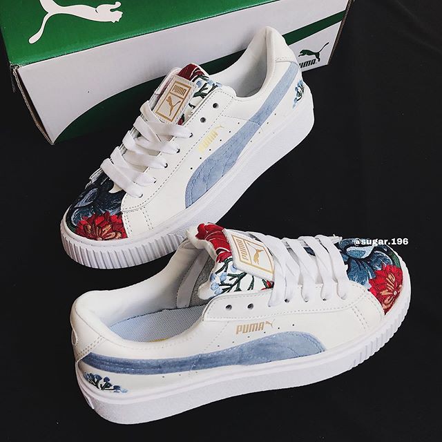 Giầy thêu hoa
