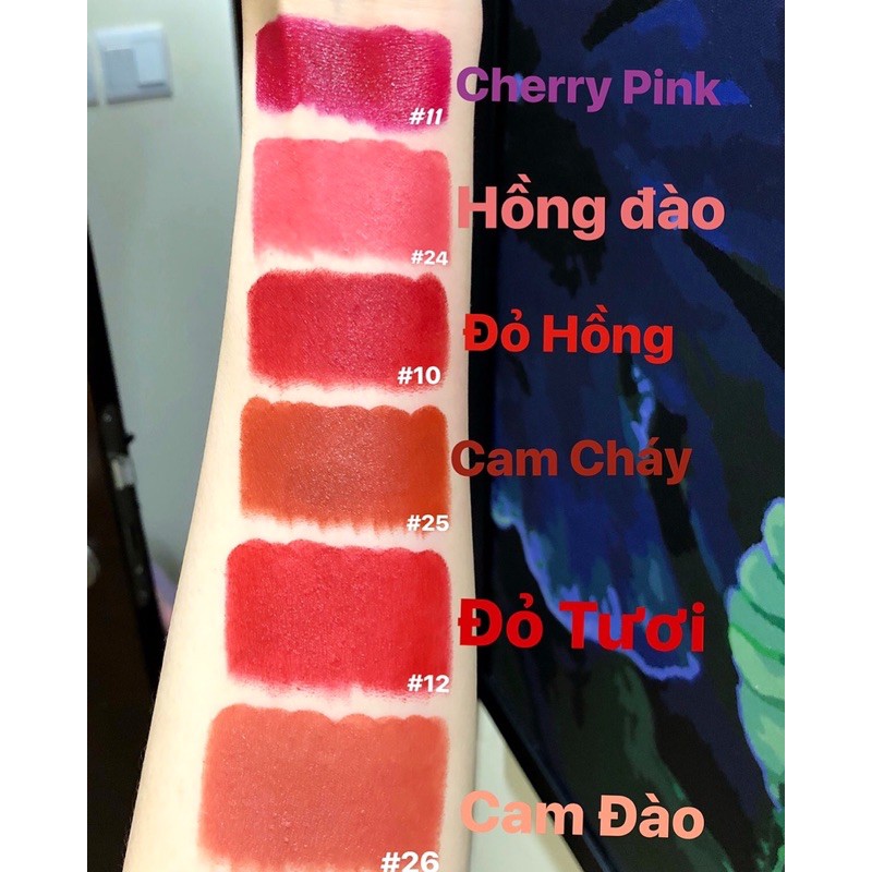 Son lì không chì 💄Lucky Lipstick Organic🍃 Son thiên nhiên - Son an toàn cho bà bầu