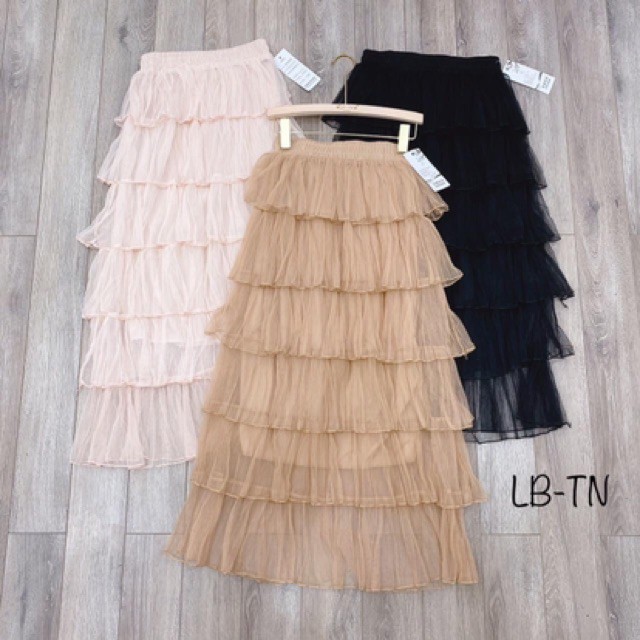 Chân váy xếp ly dài tiểu thư ( kèm ảnh thật ) CHÂN VÁY TẦNG | BigBuy360 - bigbuy360.vn
