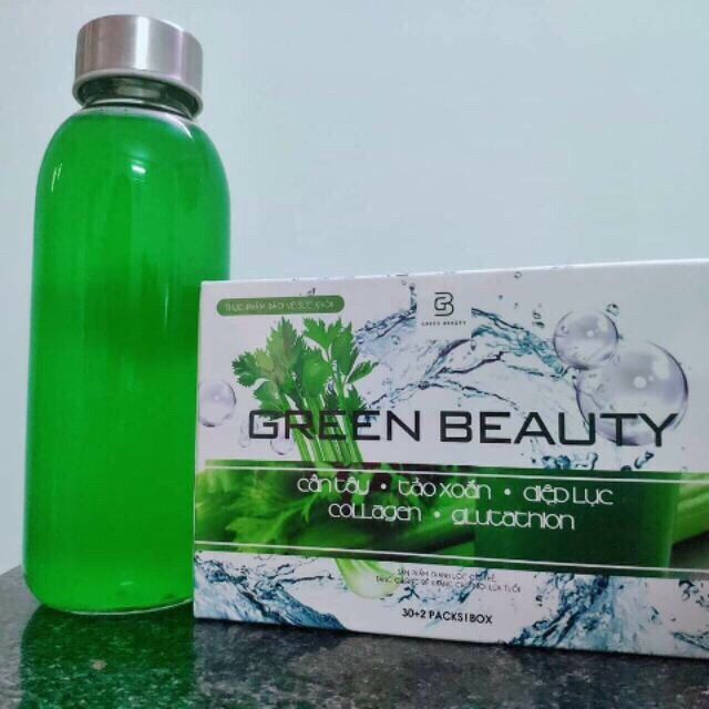 GREEN BEAUTY DIỆP LỤC TẢO XOẮN CẦN TÂY (bao hàng công ty kèm thẻ bảo hành) | BigBuy360 - bigbuy360.vn