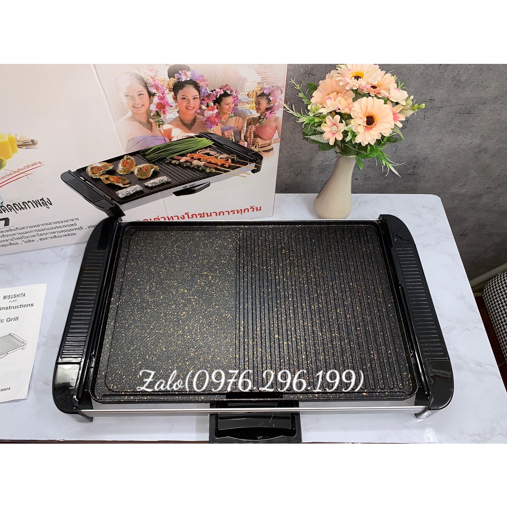 (Mã CHUT002 giảm 8%) Bếp nướng điện Mitsushita MS-G7 - Hàng Chính Hãng