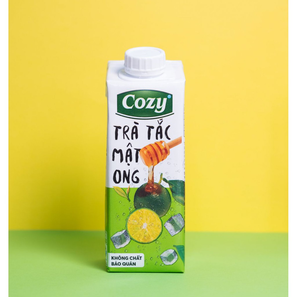 Hộp Trà Cozy Tắc Mật Ong 225ml