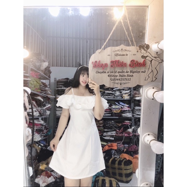 Bigsize 60-95kg By Thiên Bình)ĐẦM TRỄ VAI BÈO TIỂU THƯ