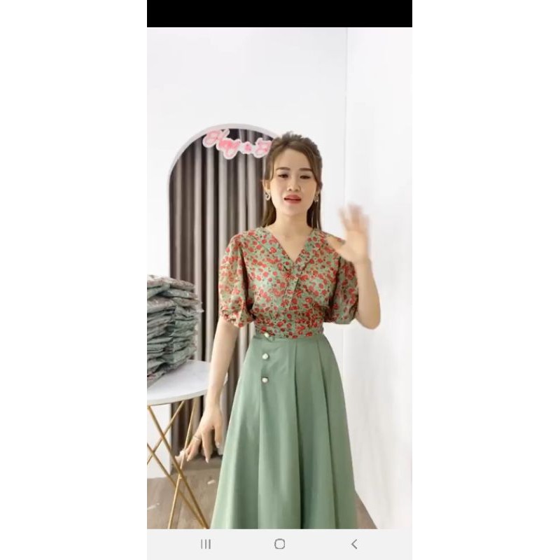 Đầm chấm bi