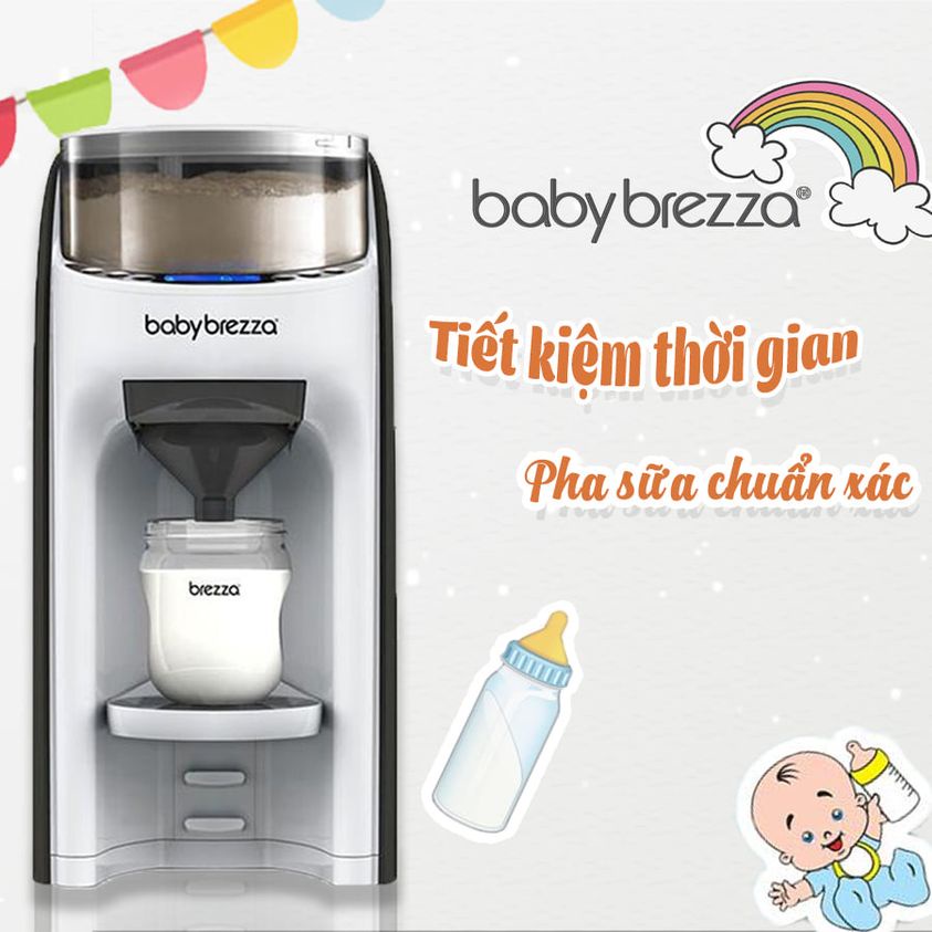 Máy pha sữa tự động cho bé BABY BREZZA Formula Pro Advanced, máy pha sữa tỉ lệ hoàn hảo