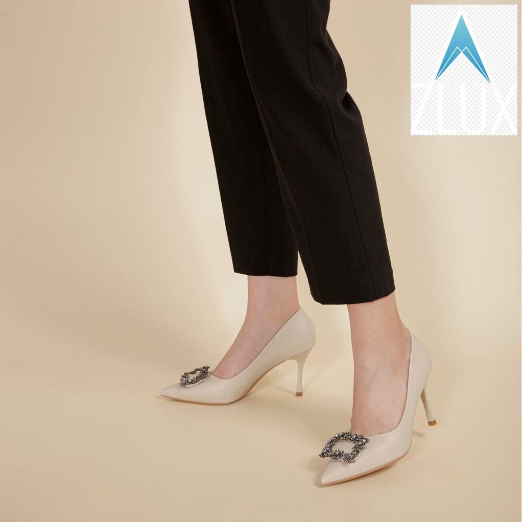 🛍️️🛒 Giày Cao Gót Nữ Khóa Đá 7Phân HAPAS - CG9925 🛍️️🛒