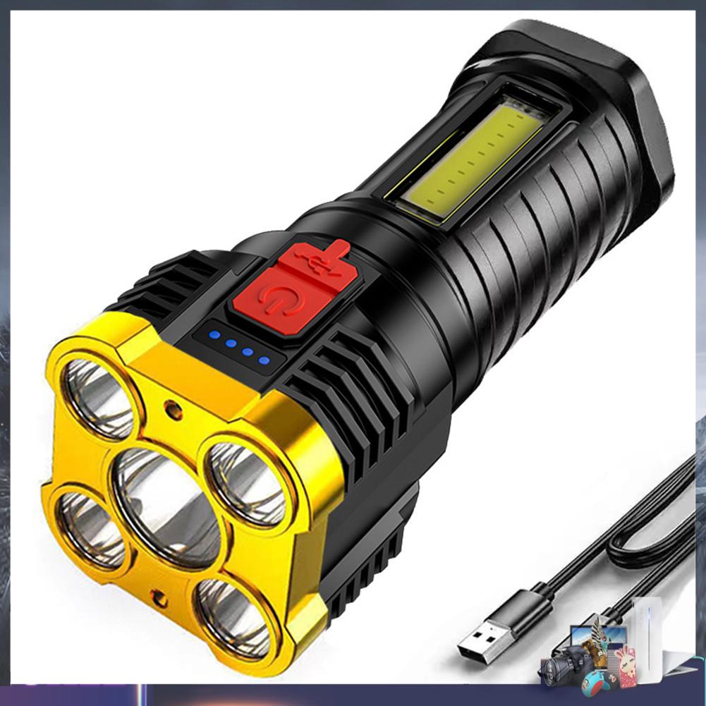 Đèn Pin Cắm Trại Siêu Sáng 500LM COB Tiện Dụng